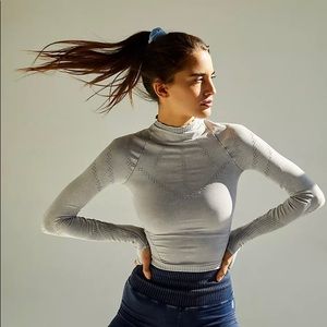 Free People Movement Long Sleeve in Yellow